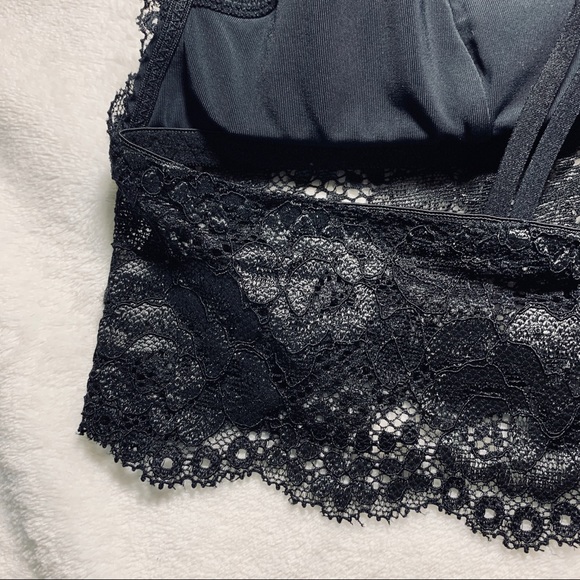 NWT  Out From Under Padded Lace Fusion Bralette - Picture 6 of 9